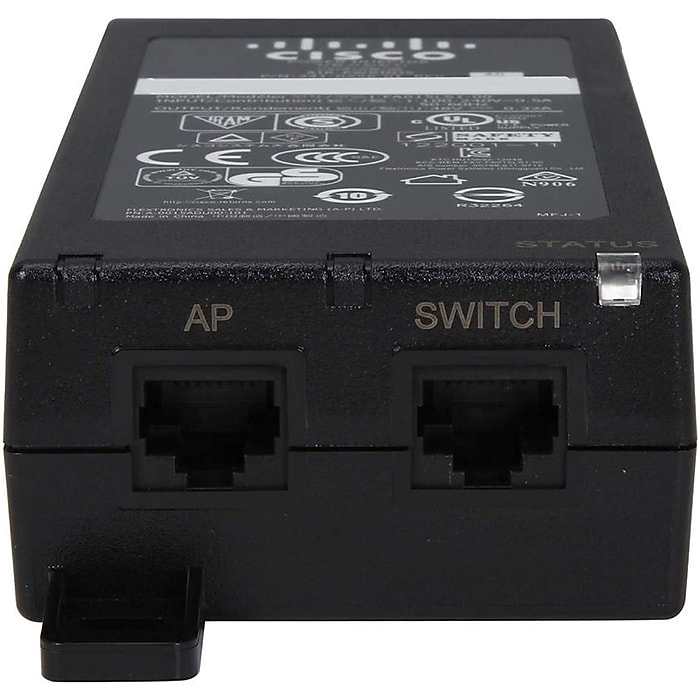 Cisco Single-Port PoE Injector 15.4W IEEE 802.3af Power Supply