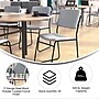 Flash Furniture HERCULES Series Fabric Stacking Chair, Gray (XU8700GYB30)~#|#~sp195890085_sc7