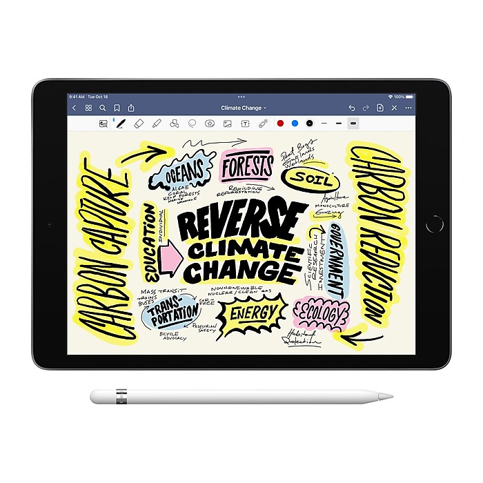 Apple Pencil, 1st Generation, with USB-C to Apple Pencil