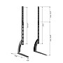 ProMounts Fixed Tabletop TV Mount, 110  lbs. ~#|#~sp196520421_sc7