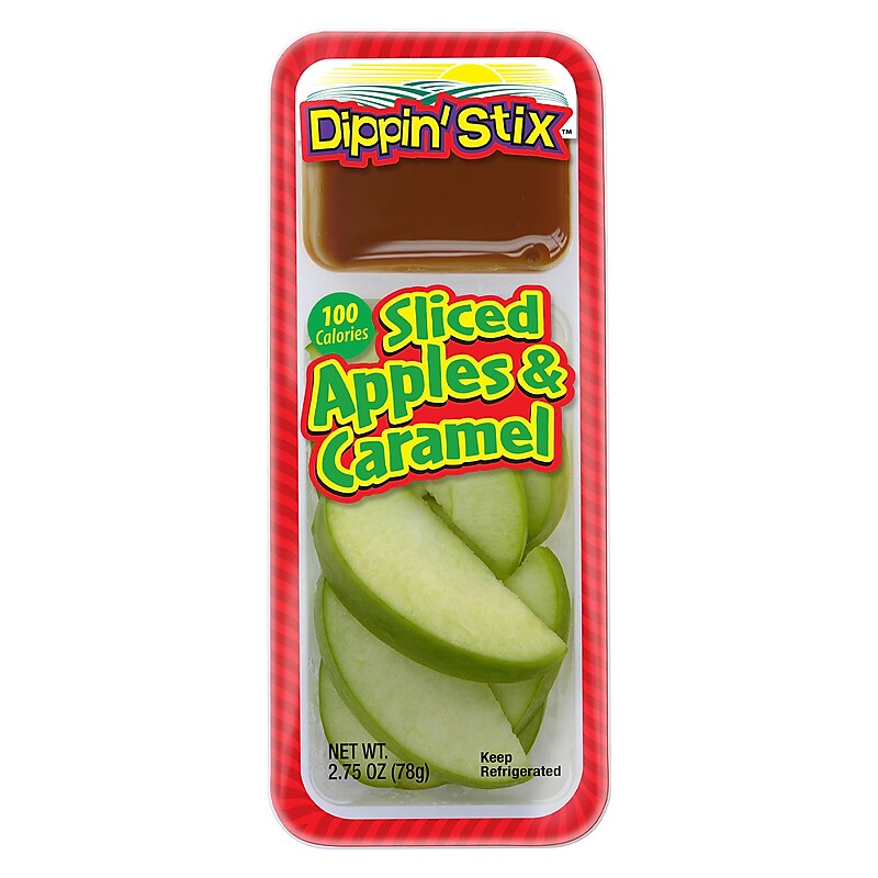 Dippin' Stix Gala Apples and Caramel Snack Kit  2.75, 6/Box (307-00368) image 1