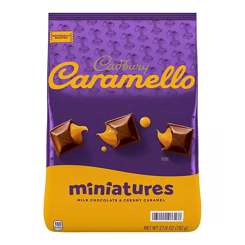 Cadbury Caramello Miniatures Milk Chocolate and Caramel Pieces, 27.6 oz. (325-00012) image 1