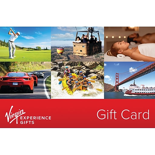 Virgin Experience Gift Card 200 (Email Delivery) Staples
