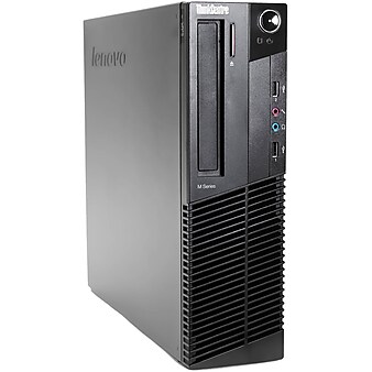 Lenovo ThinkCentre M93 SFF Refurbished. Intel Core i5-4570, 8GB Memory, 120GB SSD, WiFi, Windows 10 pro