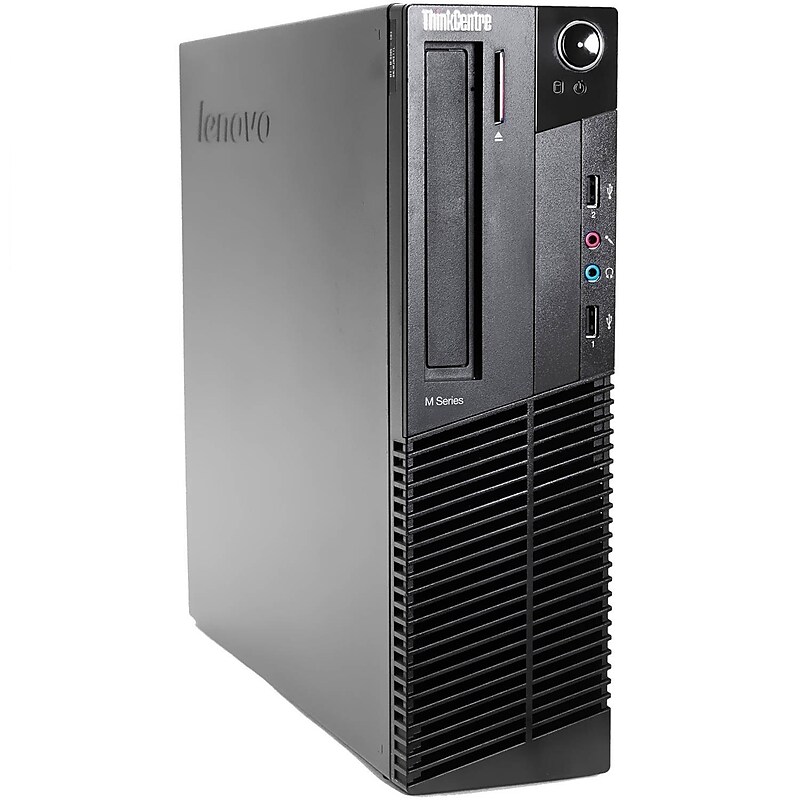 Lenovo ThinkCentre M93 SFF Refurbished. Intel Core i5-4570, 8GB Memory, 120GB SSD, WiFi, Windows 10 pro image 1