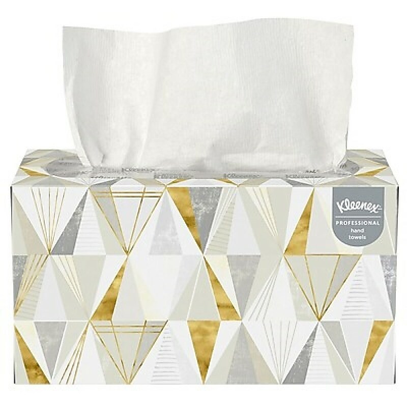 Kleenex Pop-Up Recycled Multifold Paper Towels, 1-ply, 120 Sheets/Pack, 1 Packs/Carton (01701) image 1