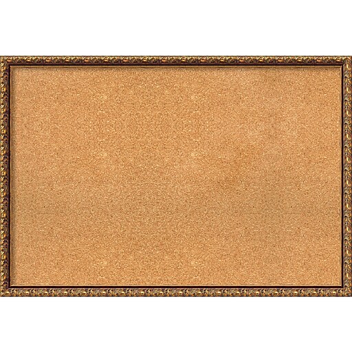 Shop Staples For Amanti Art Framed Cork Board Extra Large Antique
