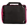 Vangoddy 15.6" Nylon Water Resistant Laptop Bag, Black/Pink (0609465467115)~#|#~sp19968677_sc7