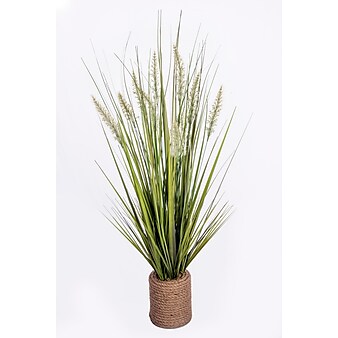Vintage Home Onion Grass in Rope Vase 40”H (VHA102454)