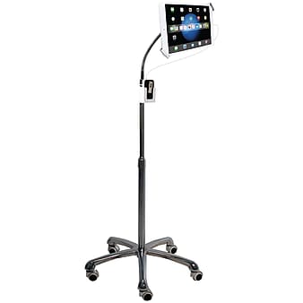 CTA Digital Heavy-Duty Security Gooseneck Floor Stand for iPad/Tablet (PAD-SHFS)