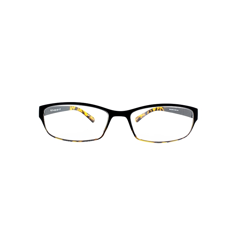 Flex 2 +2.50 Strength Flexible Reading Glasses, Black Demi (E5028-250-960) image 1