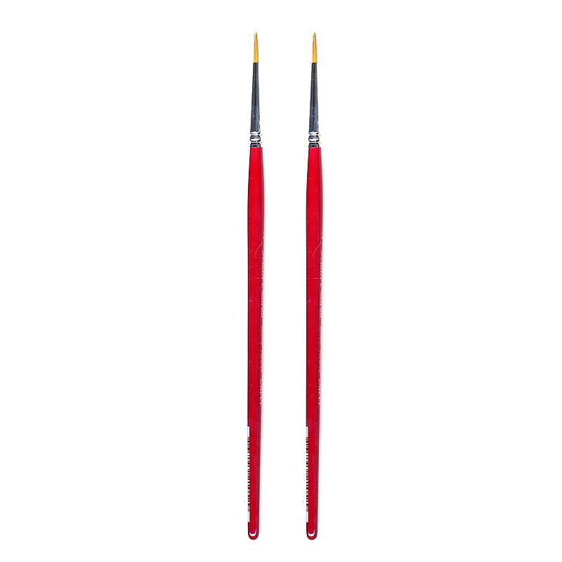 Silver Brush Golden Natural Series Brushes 2 round 2000S [Pack of 2] (PK2-2000S-2) image 1