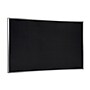 Ghent 4' H x 6' W Recycled Bulletin Board with Aluminum Frame, Black (ATR46-BK)~#|#~sp20043583_sc7