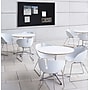 Ghent 3' H x 4' W Recycled Bulletin Board with Aluminum Frame, Confetti (ATR34-CF)~#|#~sp20043589_sc7