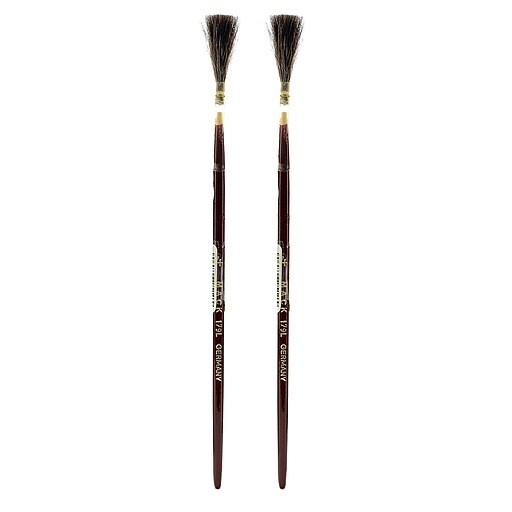 Andrew Mack Series 179L Brown Quill Brush 4 [Pack of 2] (PK2179L4