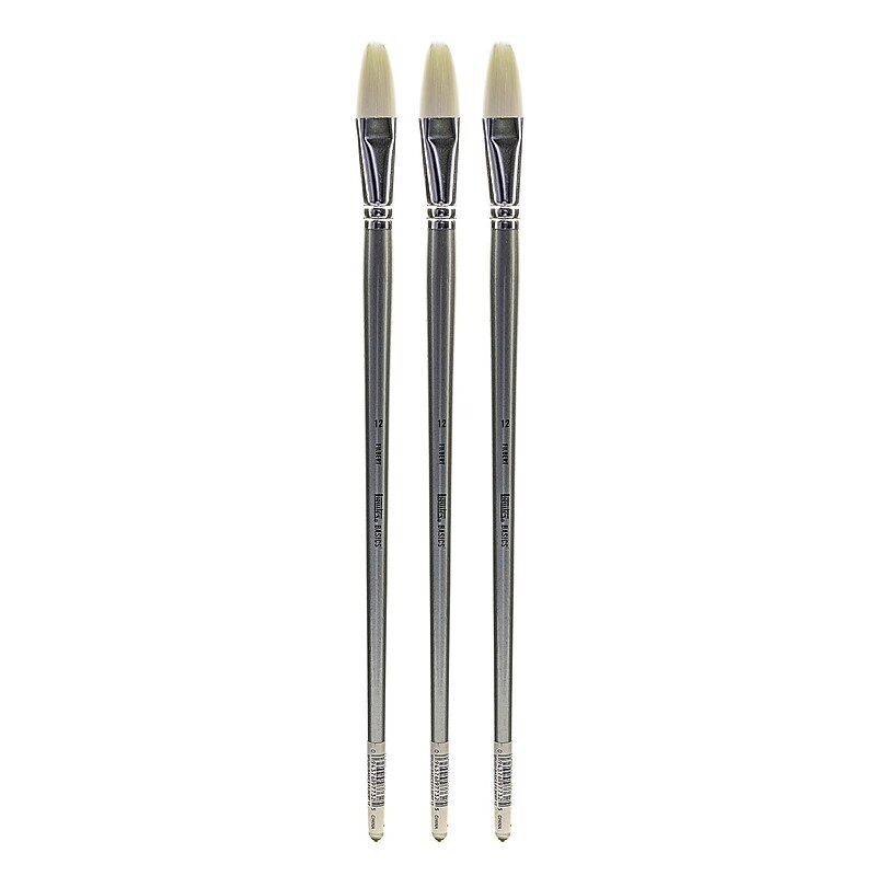 Liquitex Basics Brushes filbert no. 12 [Pack of 3] (PK3-6924012) image 1