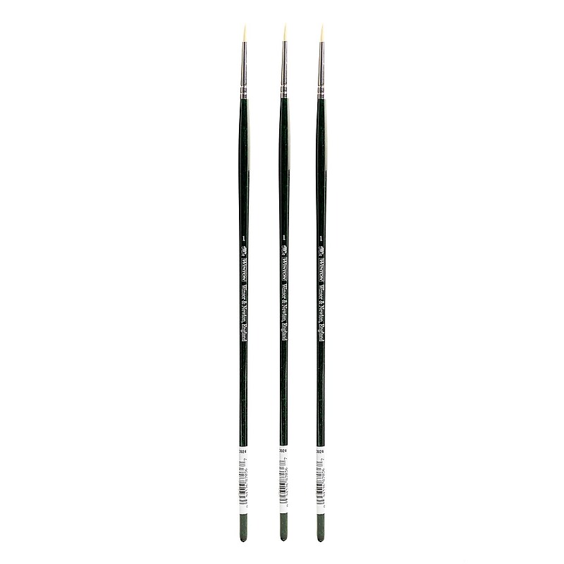 Winsor and Newton Winton Hog Brushes 1 round [Pack of 3] (PK3-5975701) image 1