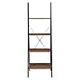 Niche Soho 4 Shelf 72"H Ladder Bookcase, Urban Walnut (NSBC7224UW)~#|#~sp20052261_sc7