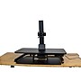Uncaged Ergonomics Electric Standing Desk Conversion Powered Sit to Stand Converter, Black (ESDC-b)~#|#~sp20099895_sc7