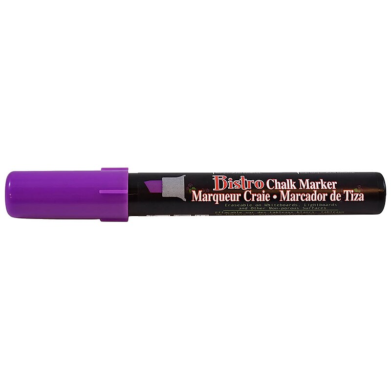 Marvy Uchida® Chisel Tip Erasable Chalk Marker, Purple, Sold Individually (526483PU) image 1