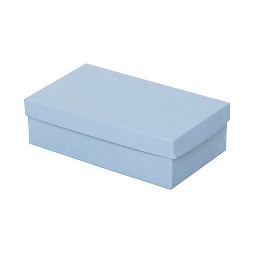 JAM Paper® Two-Piece Jewelry Box Gift Set, 3 1/2 x 6 x 1 3/4, Baby