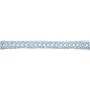 JAM Paper Nylon Knit Decorative Ribbon, Baby Blue Metallic (E797303)~#|#~sp20131600_sc7