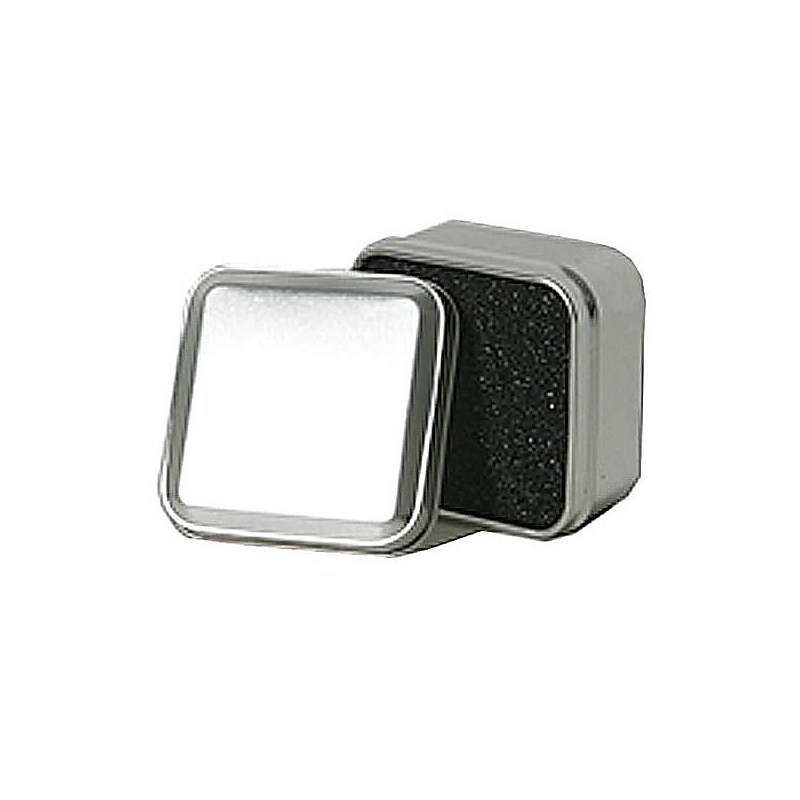 JAM Paper Square Ring Tin, Small, 2 x 2 x 1 1/4, Silver (4873857) image 1