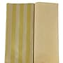 JAM Paper Tissue Paper, Gold & Silver Stripes, 3 Sheets/Pack (273316467)~#|#~sp20131693_sc7