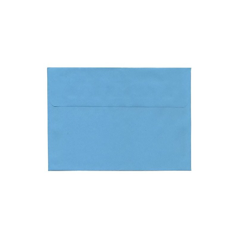JAM Paper 5.875 x 8.25 Invitation Envelopes, Blue, Bulk 1000/Carton (51512553) image 1