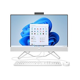 HP 27-cb1006 All-in-One Desktop Computer, Intel Core i5-1235, 8GB Memory, 256GB SSD (577M5AA#ABA)