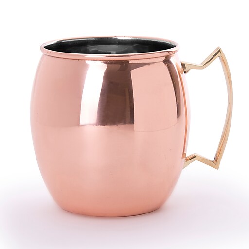 ASOBU Moscow Mule Stainless Steel With Copper Plated Exterior Mug, 20