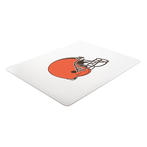 Deflecto Cleveland Browns Economat 45 X 53 Rectangle Hard Floor Chair Mat Nfl21242clecom