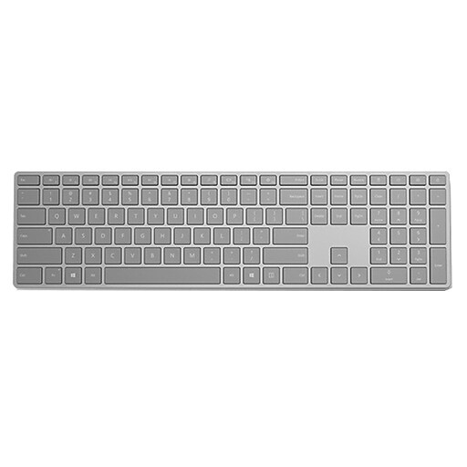 Microsoft Surface Keyboard Wireless, Silver (WS200025) Staples
