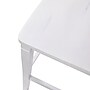 Flash Furniture Liesel Rustic Solid Wood Ladder Back Counter Height Stool, Antique White Wash, 2 Pieces (ESSTBN524WH2)~#|#~sp202107398_sc7