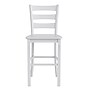 Flash Furniture Liesel Rustic Solid Wood Ladder Back Bar Height Stool, Antique White Wash, 2 Pieces (ESSTBN529WH2)~#|#~sp202107497_sc7