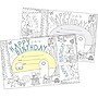 Barker Creek Color Me! Happy Birthday Awards & Bookmarks Set, 8.5" x 5.5”, Multicolored, 30/Pack (BC427)~#|#~sp20219392_sc7