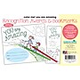 Barker Creek Color Me! You Are Amazing Awards & Bookmarks Set, 8.5" x 5.5”, Multicolored, 30/Pack (BC431)~#|#~sp20219402_sc7