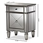 Baxton Studio Claudia 29" High Nightstand, Silver Mirrored (2633-7482-STPL)~#|#~sp20238894_sc7