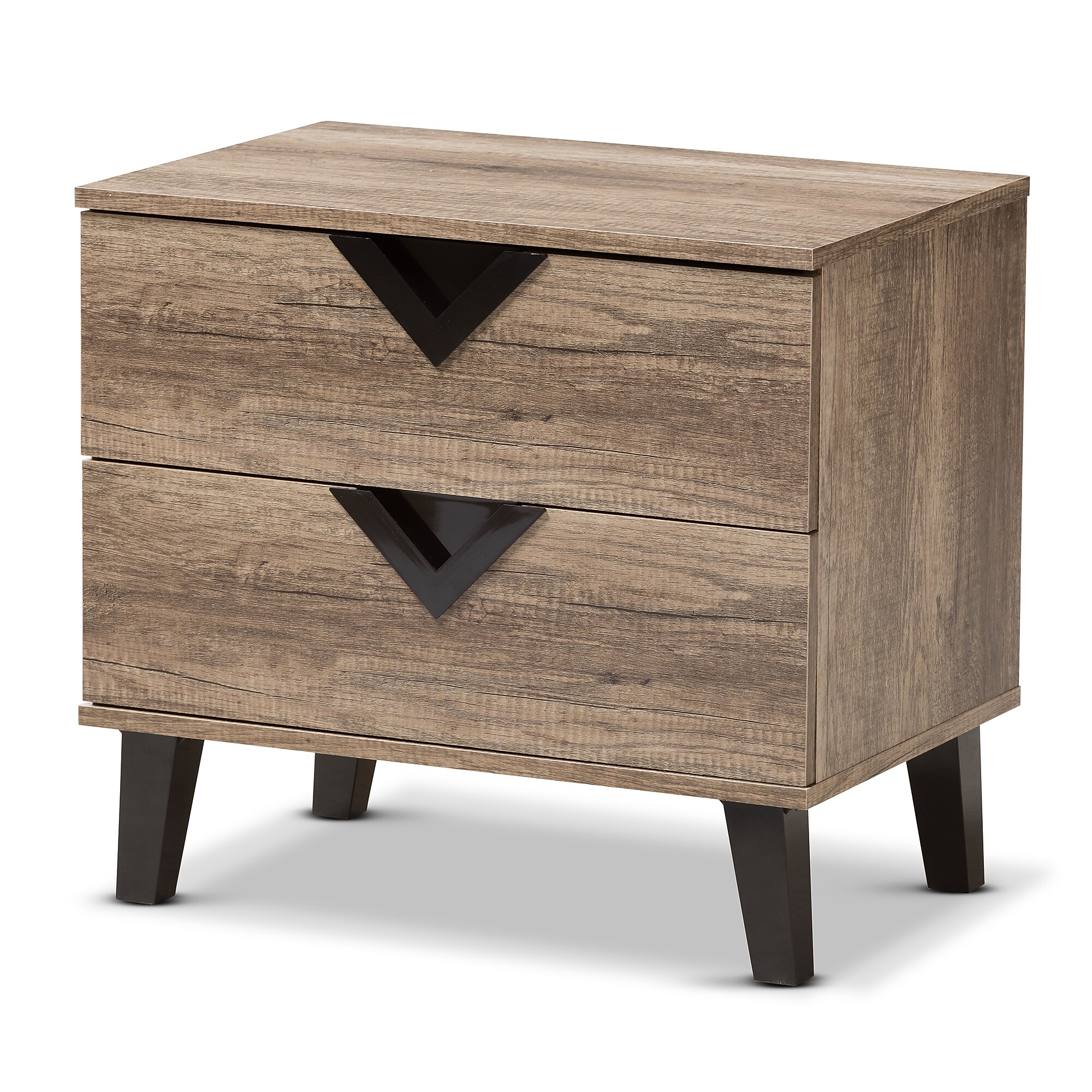 Baxton Studio Swanson 22″ High Nightstand, Light Brown (2633-7562-STPL) Sansujyuku sansujyuku.com