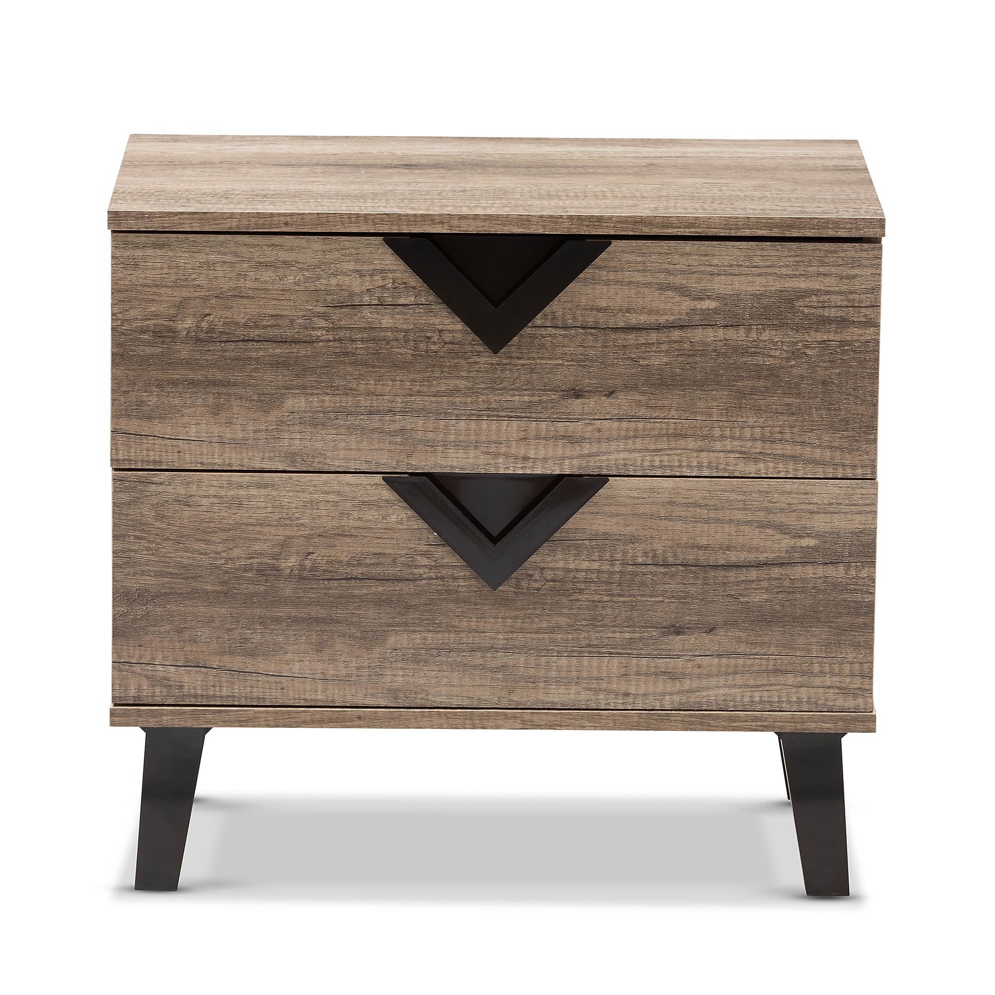 Baxton Studio Swanson 22″ High Nightstand, Light Brown (2633-7562-STPL) Sansujyuku sansujyuku.com