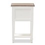 Baxton Studio Dauphine 26" High 2-Drawer Nightstand, White (2633-7577-STPL)~#|#~sp20239540_sc7