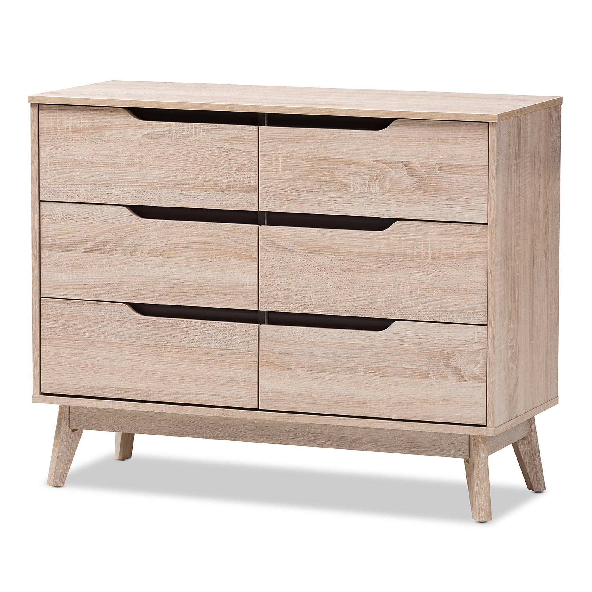 Baxton Studio Fella 24″ High Dresser, Light Brown (2633-7702-STPL) Sansujyuku sansujyuku.com