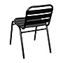 Flash Furniture Lila Indoor-Outdoor Restaurant Stack Chair, Black (TLH015CBK)~#|#~sp202726001_sc7