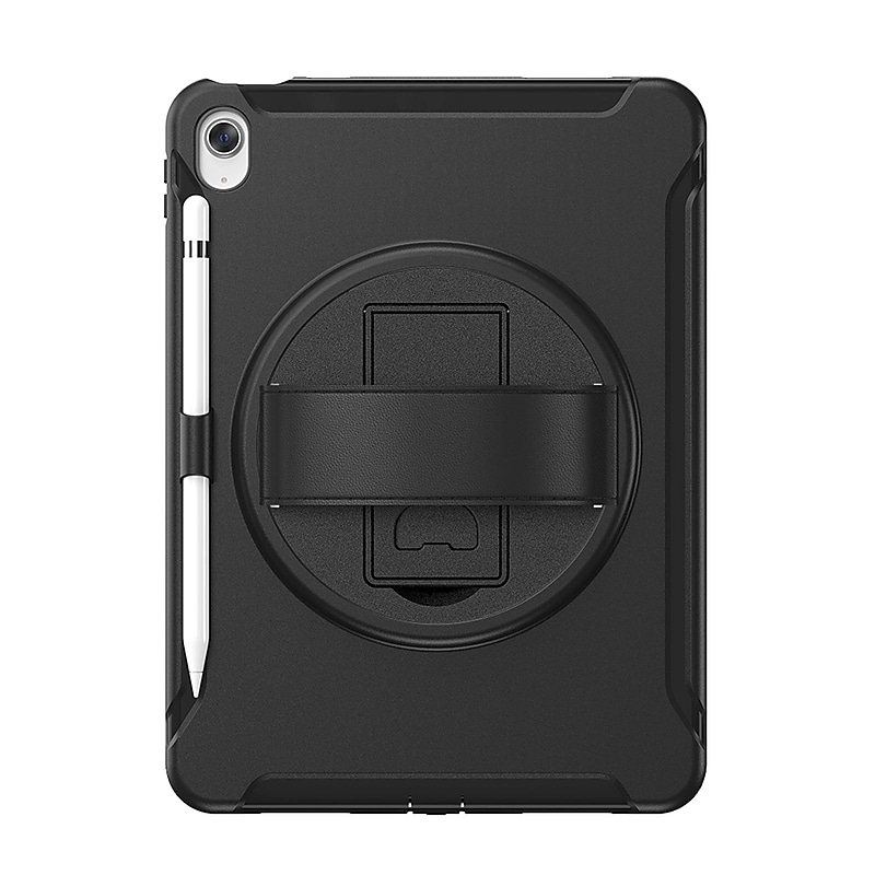 SaharaCase Protection Hand Strap Series TPU Case for iPad 11'' A16 & iPad 10.9" 10th Gen, Black (TB00278) image 1