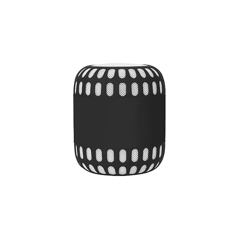 SaharaCase Silicone Sleeve Case for Apple HomePod, Black (HP00019) image 1