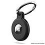 SaharaCase EasyClip Silicone Case for Apple AirTag, Black (AT00001)~#|#~sp202727479_sc7