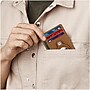 SaharaCase Slim Genuine Leather Wallet Case for Apple AirTag, Brown (AT00035)~#|#~sp202727682_sc7