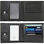 SaharaCase Genuine Leather Wallet Case for Apple AirTag, Black (AT00037)~#|#~sp202727707_sc7