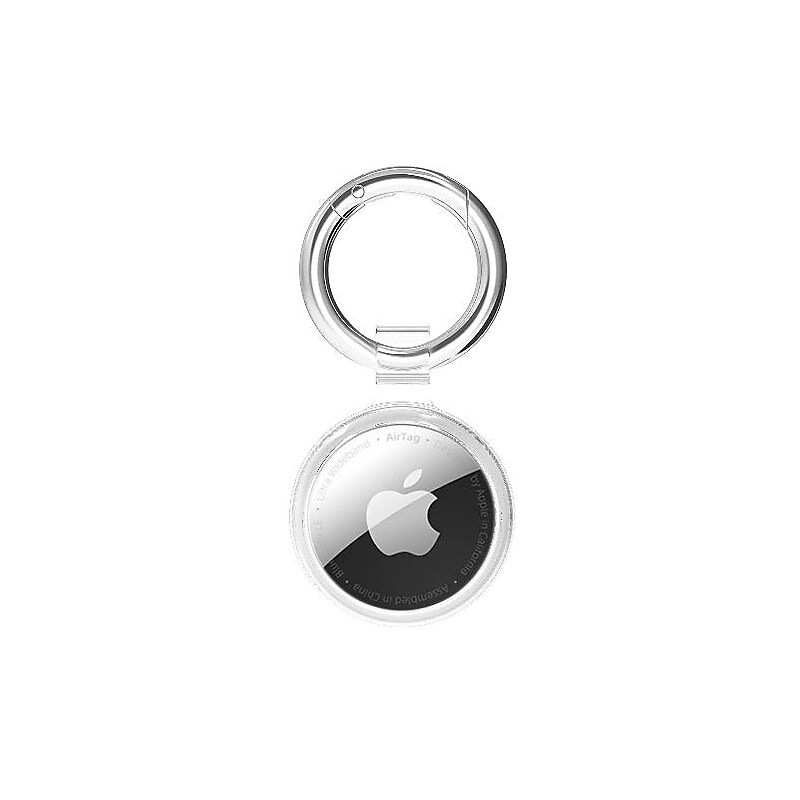 SaharaCase Hybrid Flex Case for Apple AirTag, Clear (AT00009) image 1