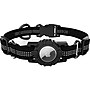 SaharaCase Adjustable Nylon Collar Case for Apple AirTag, Medium Dogs, Black (AT00032)~#|#~sp202728873_sc7